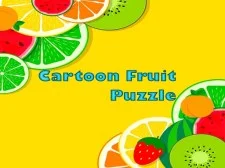 Fruitcartoonpuzzel